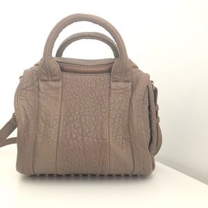 Alexander Wang rockie latte with rose gold